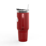 Load image into Gallery viewer, Insulated Travel Mug - Life is a Journey&#39; - 40oz Perfect for Adventurers and Coffee Lovers
