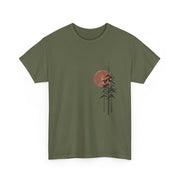T-Shirt — Minimal Sunset Pines Graphic Tee