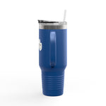 Load image into Gallery viewer, Insulated Travel Mug - Life is a Journey&#39; - 40oz Perfect for Adventurers and Coffee Lovers
