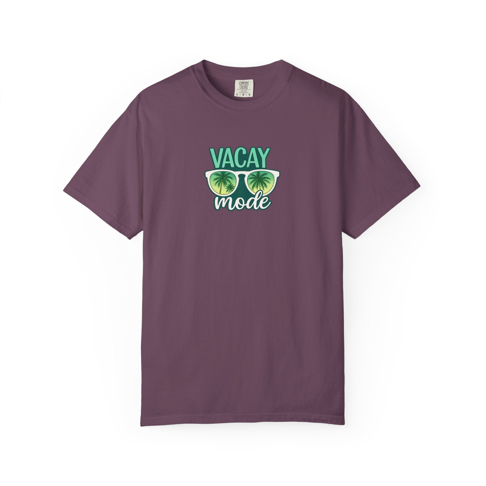 Vacay Mode T-Shirt — Tropical Sunglasses Vacation Tee