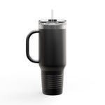Load image into Gallery viewer, Insulated Travel Mug - &#39;Adventure Awaits&#39; - 40oz Adventure Gear for On-the-Go Enthusiasts
