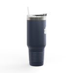 Load image into Gallery viewer, Insulated Travel Mug - Life is a Journey&#39; - 40oz Perfect for Adventurers and Coffee Lovers
