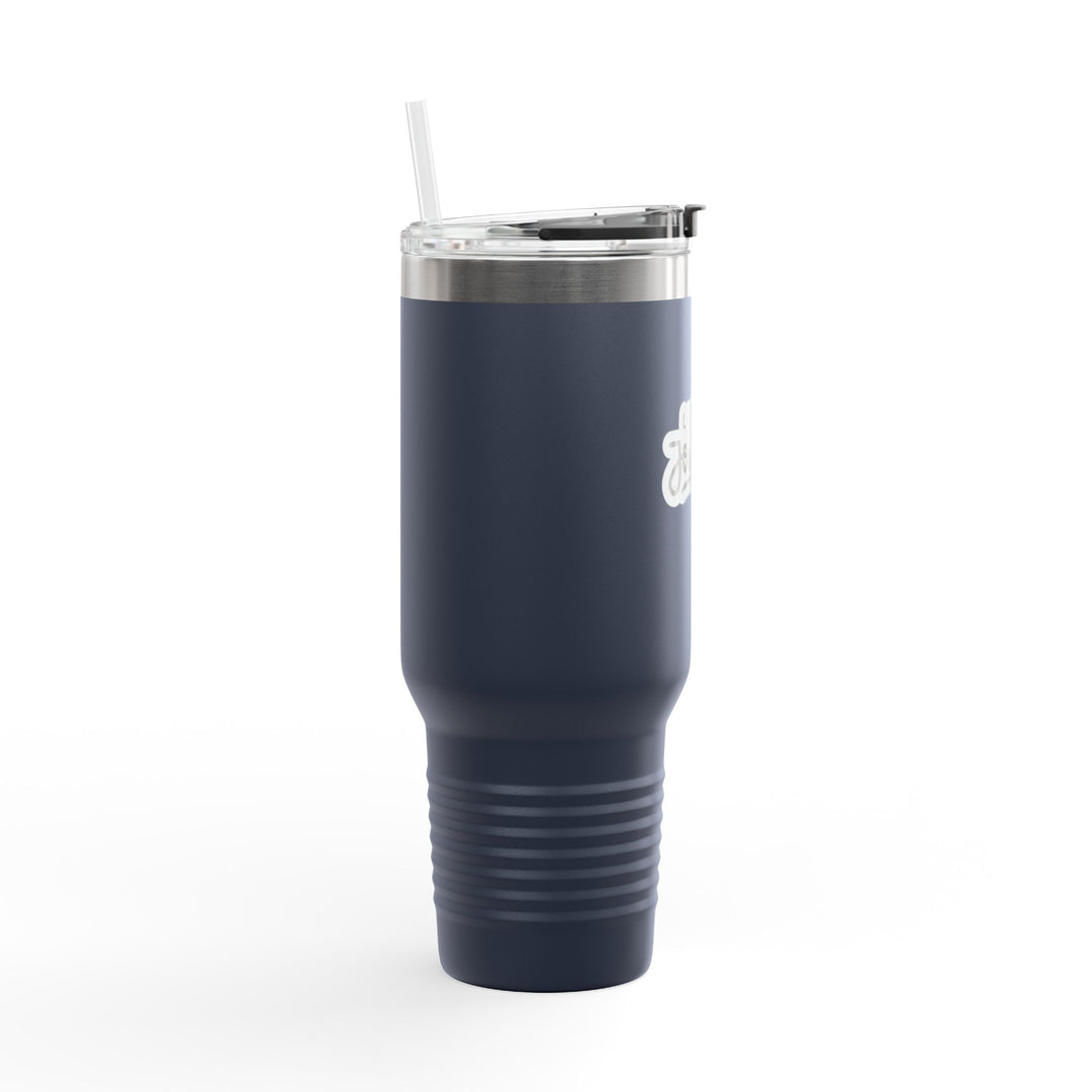 Insulated Travel Mug - Life is a Journey' - 40oz Perfect for Adventurers and Coffee Lovers