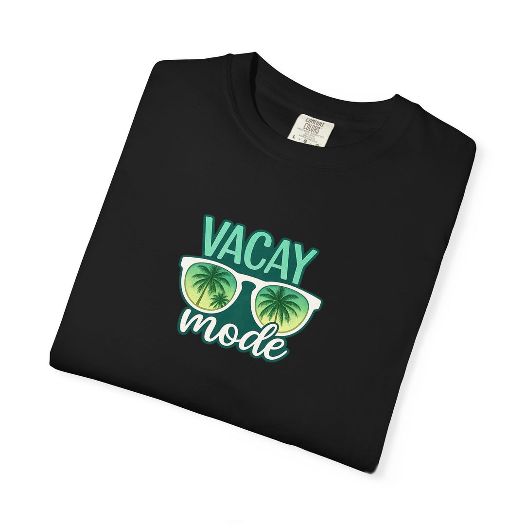 Vacay Mode T-Shirt — Tropical Sunglasses Vacation Tee