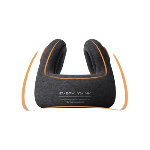 Travel Pillow Airplane with Noise Canceling Earmuffs, Memory Foam