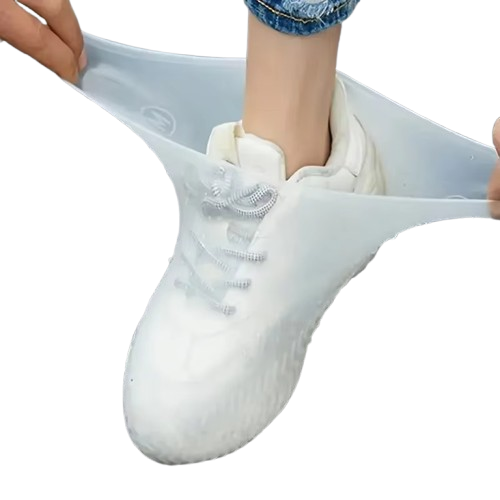 Reusable Non-Slip Silicone Rain Boot Covers for Outdoor Use