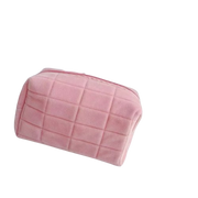 Portable Plush Makeup Bag – Travel Cosmetic & Toiletry Pouch