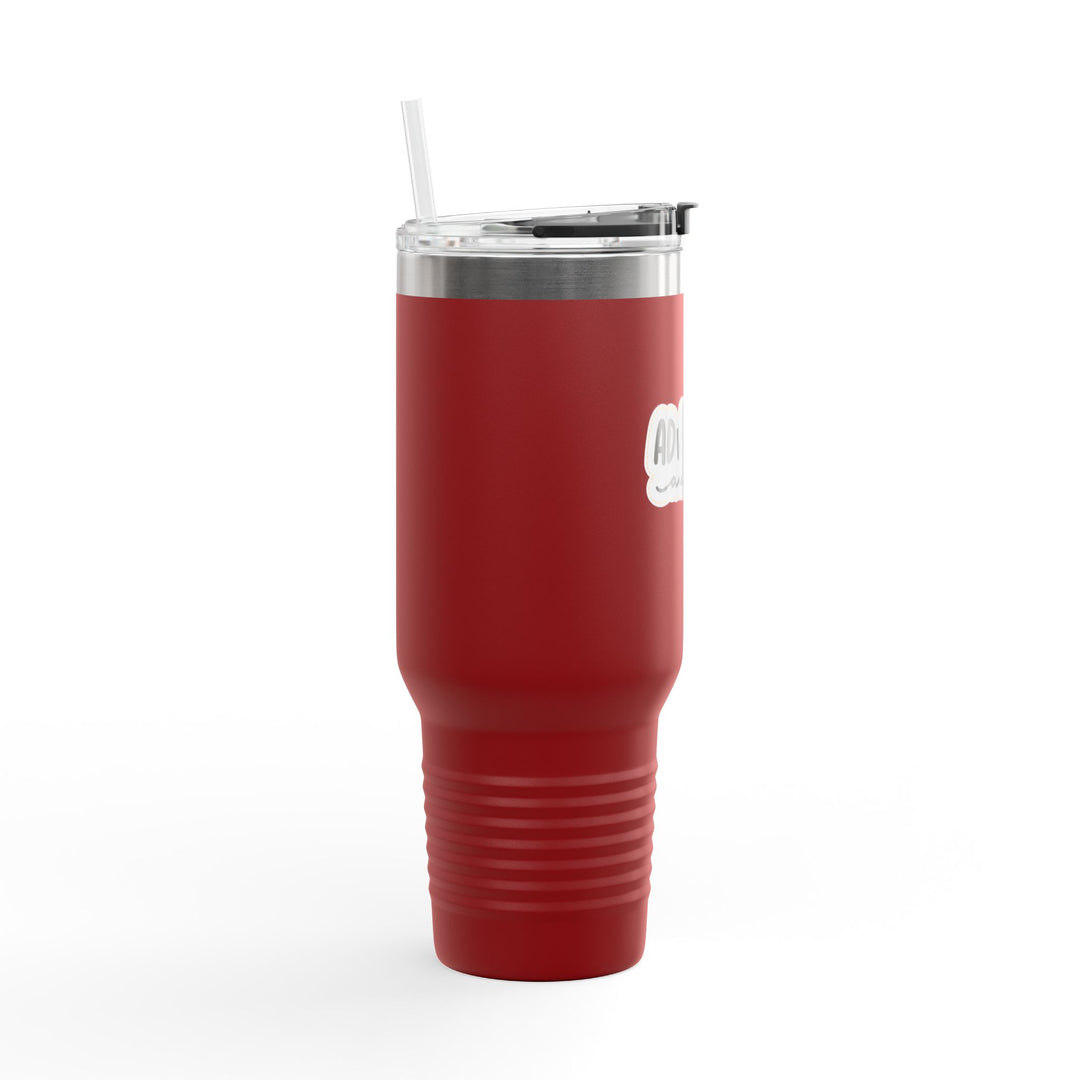 Insulated Travel Mug - 'Adventure Awaits' - 40oz Adventure Gear for On-the-Go Enthusiasts