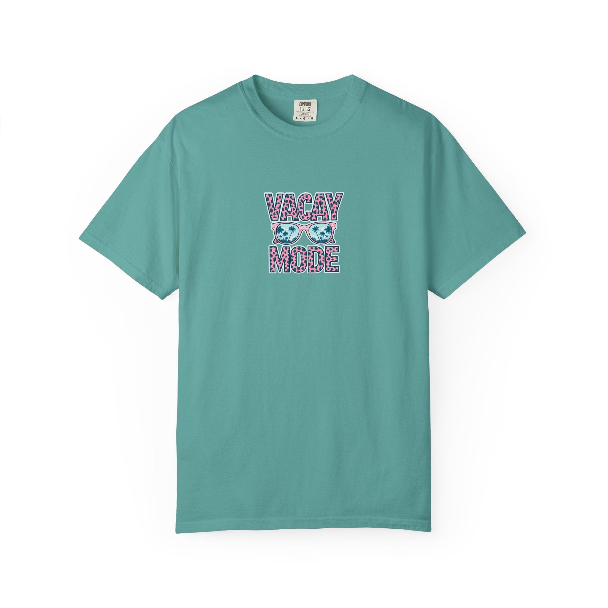 Vacay Mode T‑Shirt — Tropical Sunglasses Graphic Tee