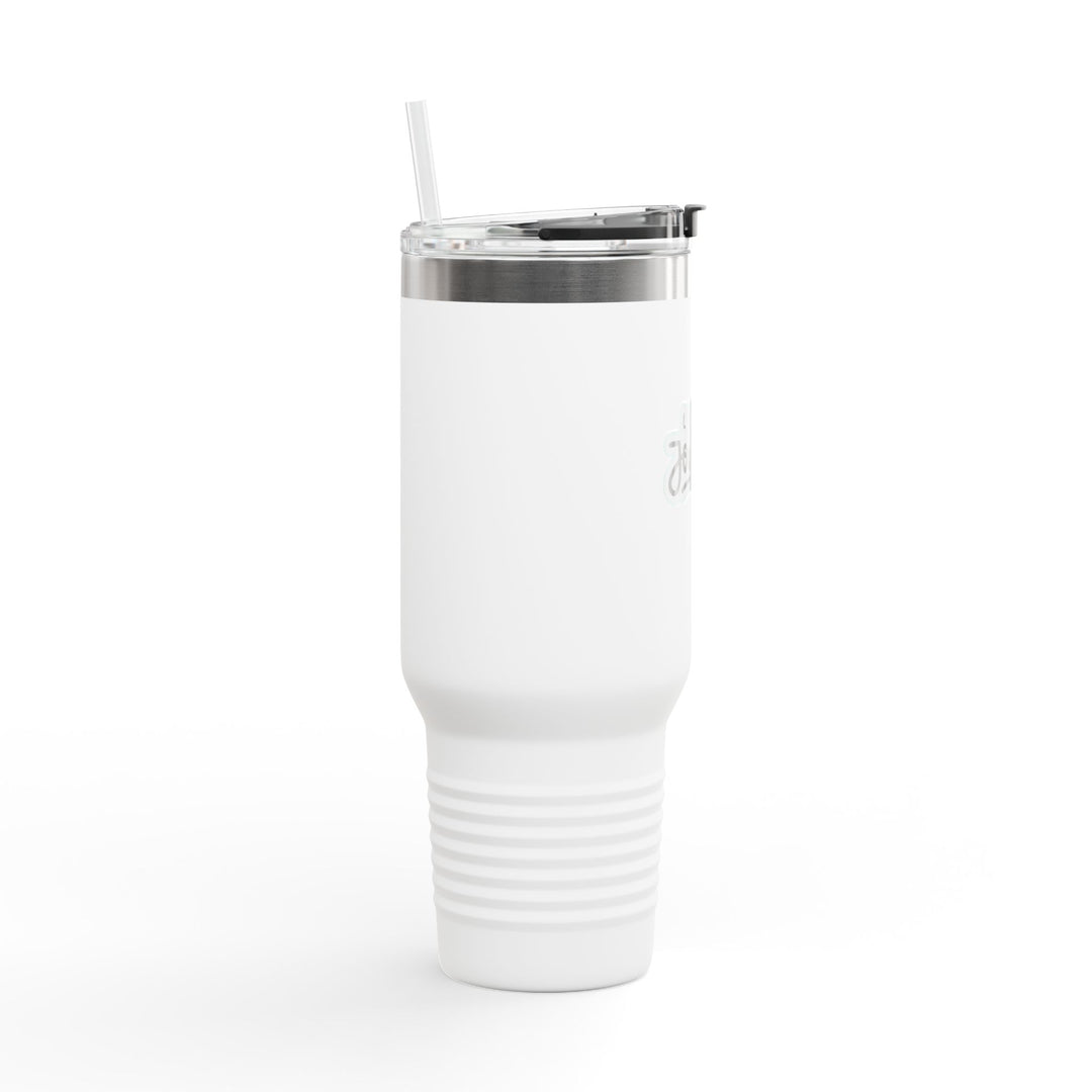 Insulated Travel Mug - Life is a Journey' - 40oz Perfect for Adventurers and Coffee Lovers