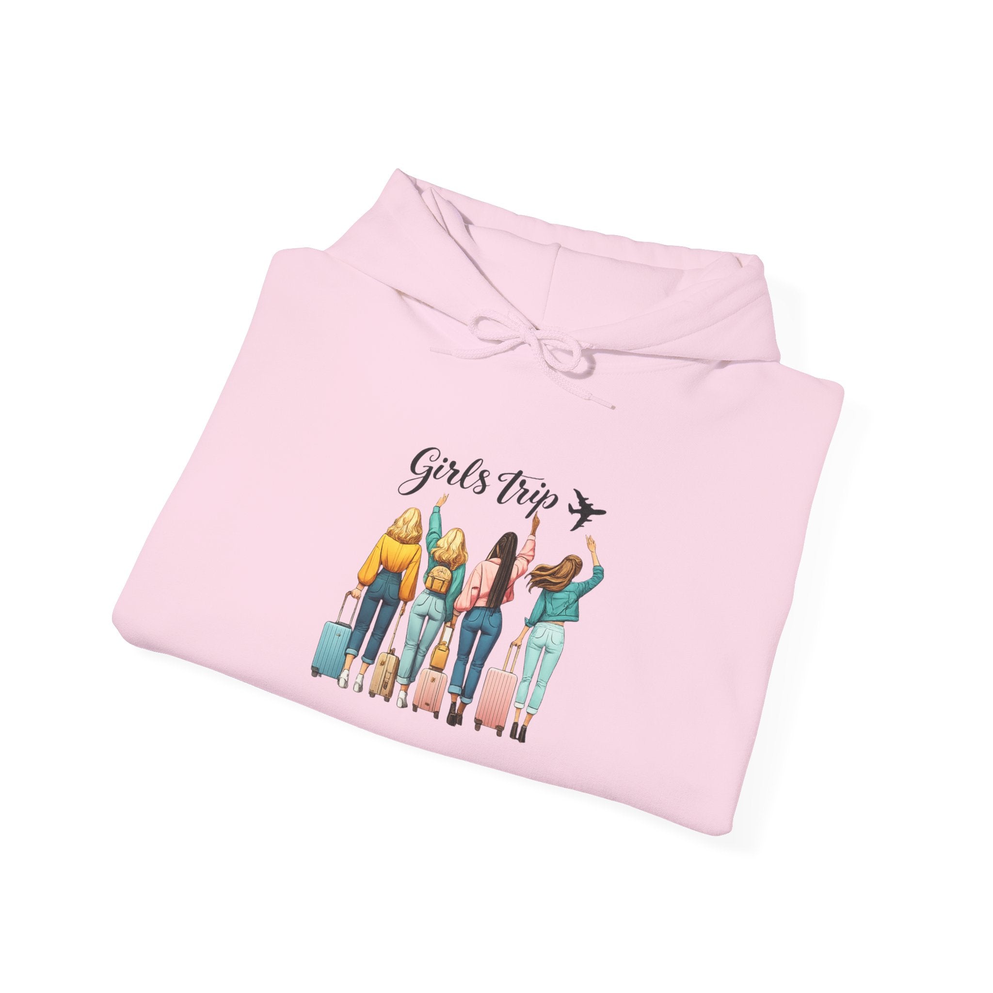 Girls Trip Hoodie - 'Girls Trip' Travel Crew Graphic Hooded Sweatshirt