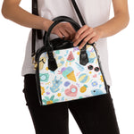 Load image into Gallery viewer, Shoulder Handbag - &#39;Colorful Summer Pattern 1&#39; - Fun Beach Bag, Cute Tote for Vacation, Travel Essentials, Stylish Everyday Purse, Perfect Gift
