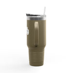 Load image into Gallery viewer, Insulated Travel Mug - Life is a Journey&#39; - 40oz Perfect for Adventurers and Coffee Lovers
