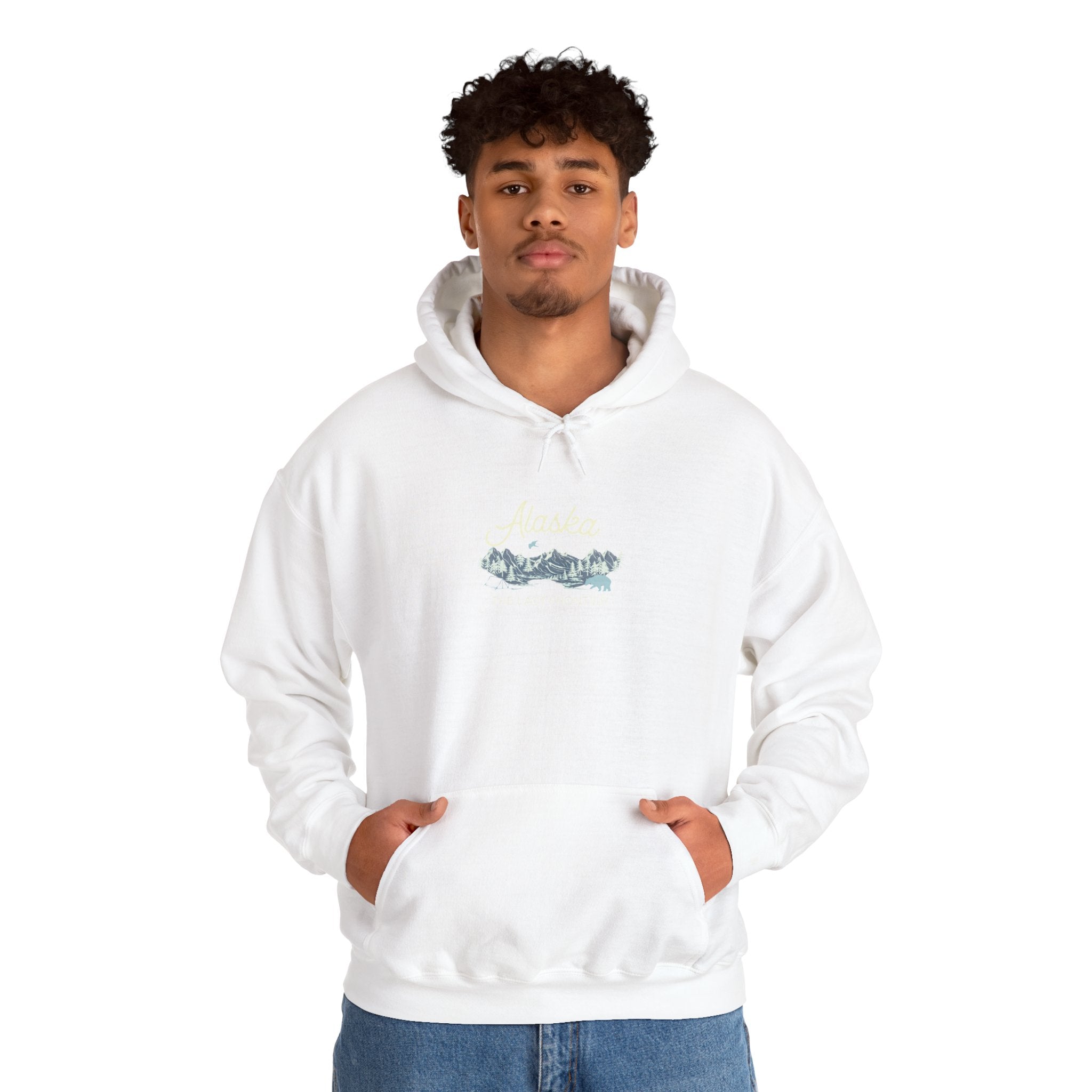 Alaska 'The Last Frontier' Mountain Hoodie