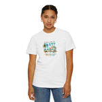 Load image into Gallery viewer, Beach Vibes T-Shirt — "Life's a Beach" Retro Palm &amp; Surf Graphic