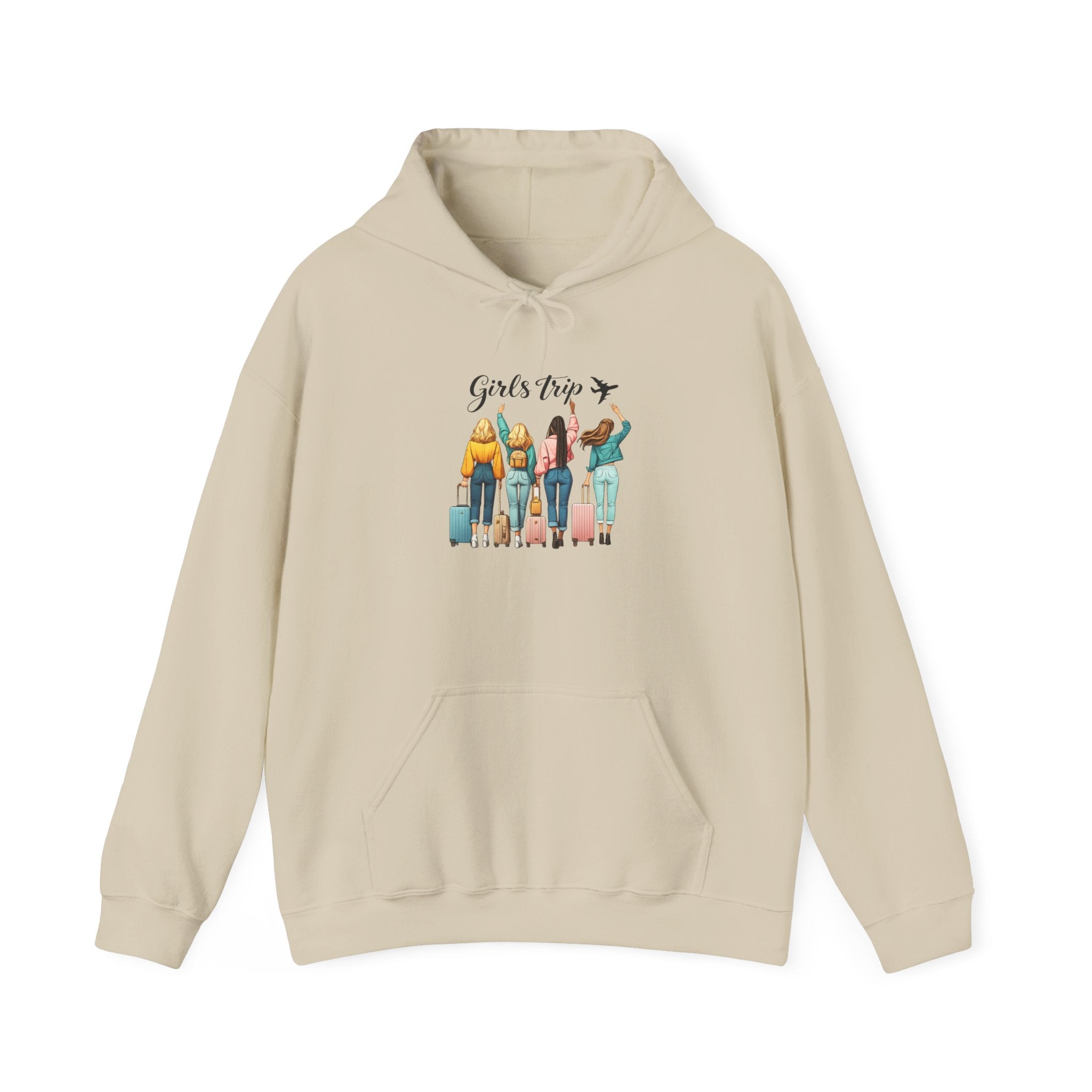 Girls Trip Hoodie - 'Girls Trip' Travel Crew Graphic Hooded Sweatshirt
