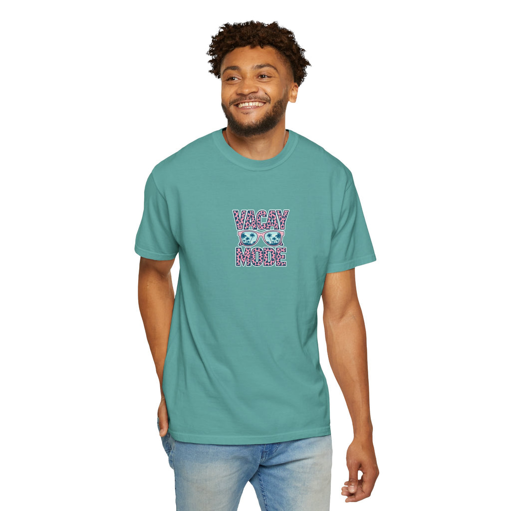 Vacay Mode T‑Shirt — Tropical Sunglasses Graphic Tee