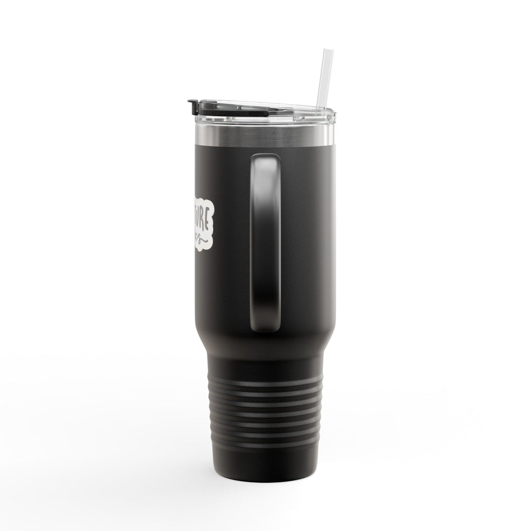 Insulated Travel Mug - 'Adventure Awaits' - 40oz Adventure Gear for On-the-Go Enthusiasts