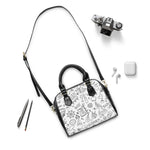 Load image into Gallery viewer, Shoulder Handbag - White &#39;Colorful Summer Pattern 1&#39; - Fun Beach Bag, Cute Tote for Vacation, Travel Essentials, Stylish Everyday Purse, Perfect Gift
