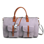 Load image into Gallery viewer, Extra Large Foldable Duffle Bag Waterproof Leather
