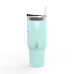 Load image into Gallery viewer, Insulated Travel Mug - Life is a Journey&#39; - 40oz Perfect for Adventurers and Coffee Lovers
