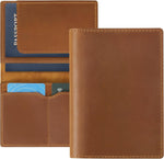 Load image into Gallery viewer, Leather Passport Holder, Passport Travel Wallet
