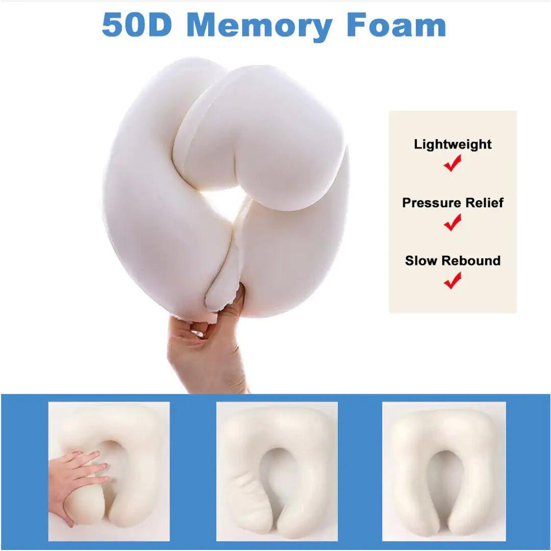 Memory Foam Travel Pillow - BonVoyage