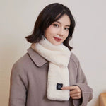 Load image into Gallery viewer, USB Rechargeable Winter Heating Scarf 3 Gears Washable Neck Cover
