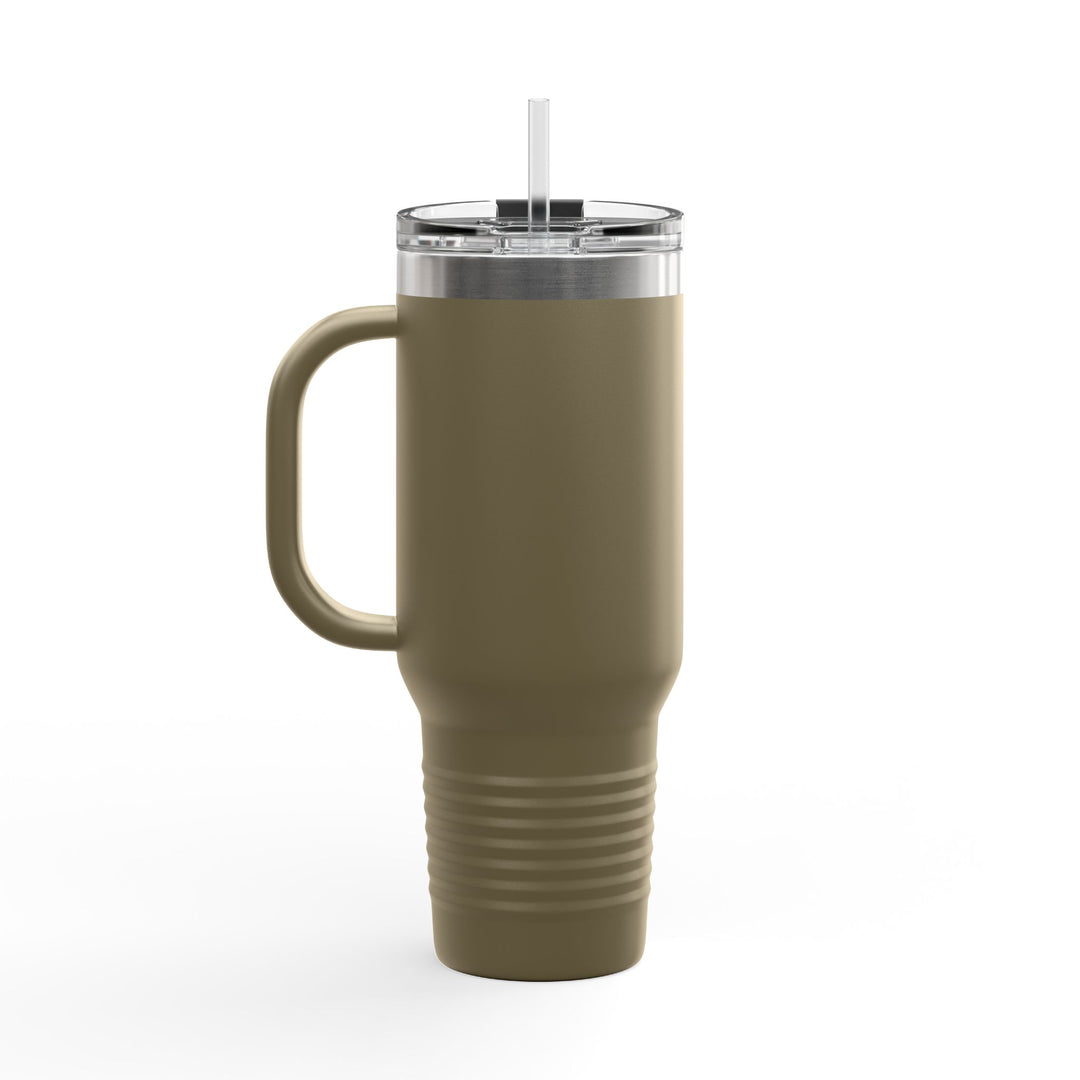 Insulated Travel Mug - Life is a Journey' - 40oz Perfect for Adventurers and Coffee Lovers