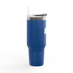 Load image into Gallery viewer, Insulated Travel Mug - Life is a Journey&#39; - 40oz Perfect for Adventurers and Coffee Lovers
