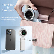 Portable Mini Fan 3600mAh USB Rechargeable, Foldable, 5-Speed