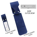 Load image into Gallery viewer, PU Leather Luggage Tag ID Holder Travel Label Accessory
