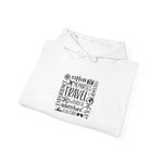 Load image into Gallery viewer, Travel Adventure Hoodie — Explore Memories Travel Quote Pullover