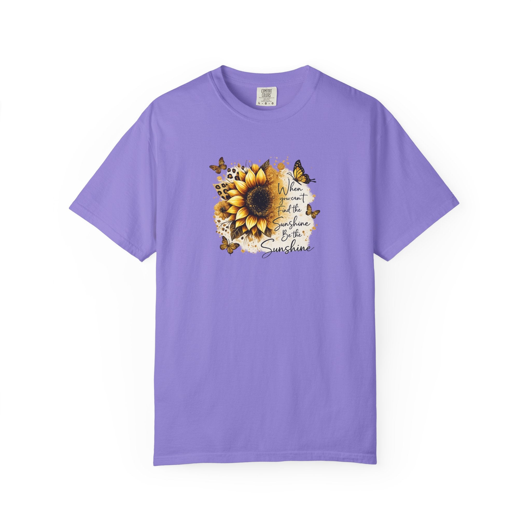 Sunflower & Butterflies T-Shirt — You Are My Sunshine Graphic Tee