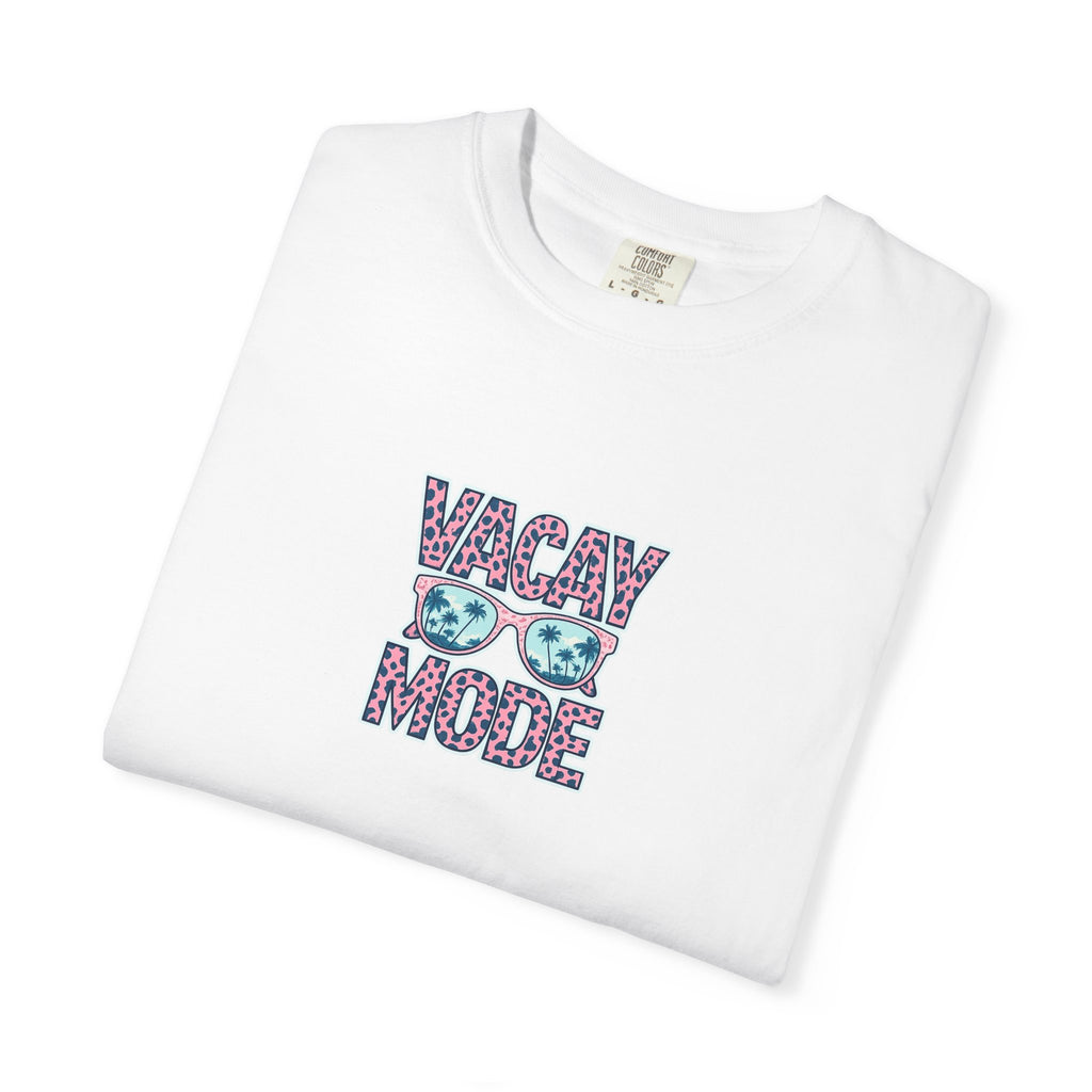 Vacay Mode T‑Shirt — Tropical Sunglasses Graphic Tee
