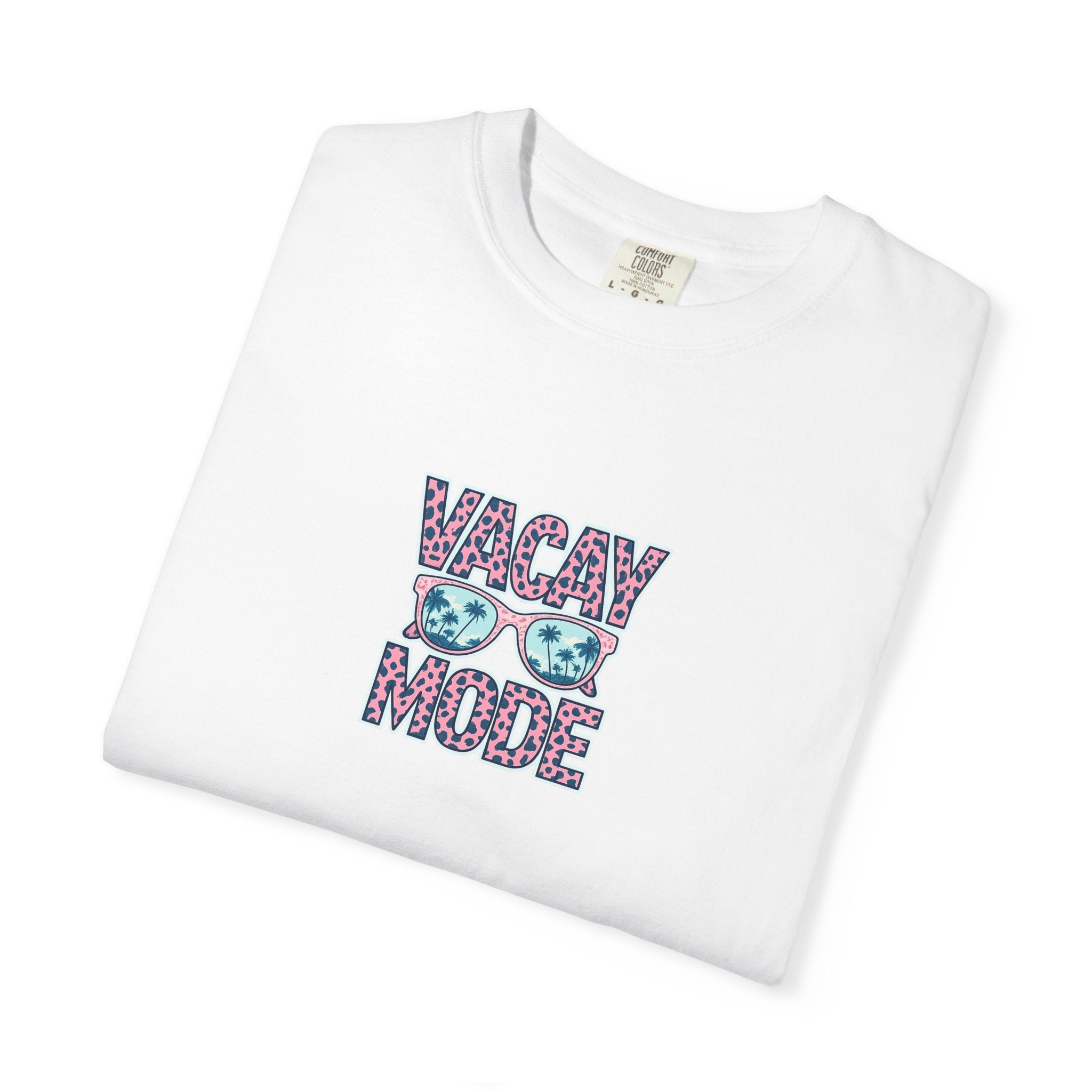 Vacay Mode T‑Shirt — Tropical Sunglasses Graphic Tee