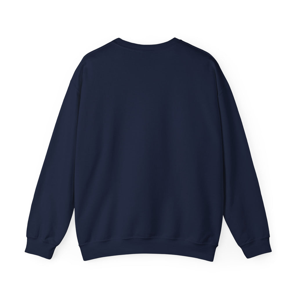 World Map Crewneck Sweatshirt – Colorful Watercolor Globe "Enjoy the Journey"