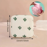 Feminine Pad & Tampon Bag– Portable for Travel Storage