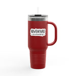 Load image into Gallery viewer, Insulated Travel Mug - &#39;Adventure Awaits&#39; - 40oz Adventure Gear for On-the-Go Enthusiasts
