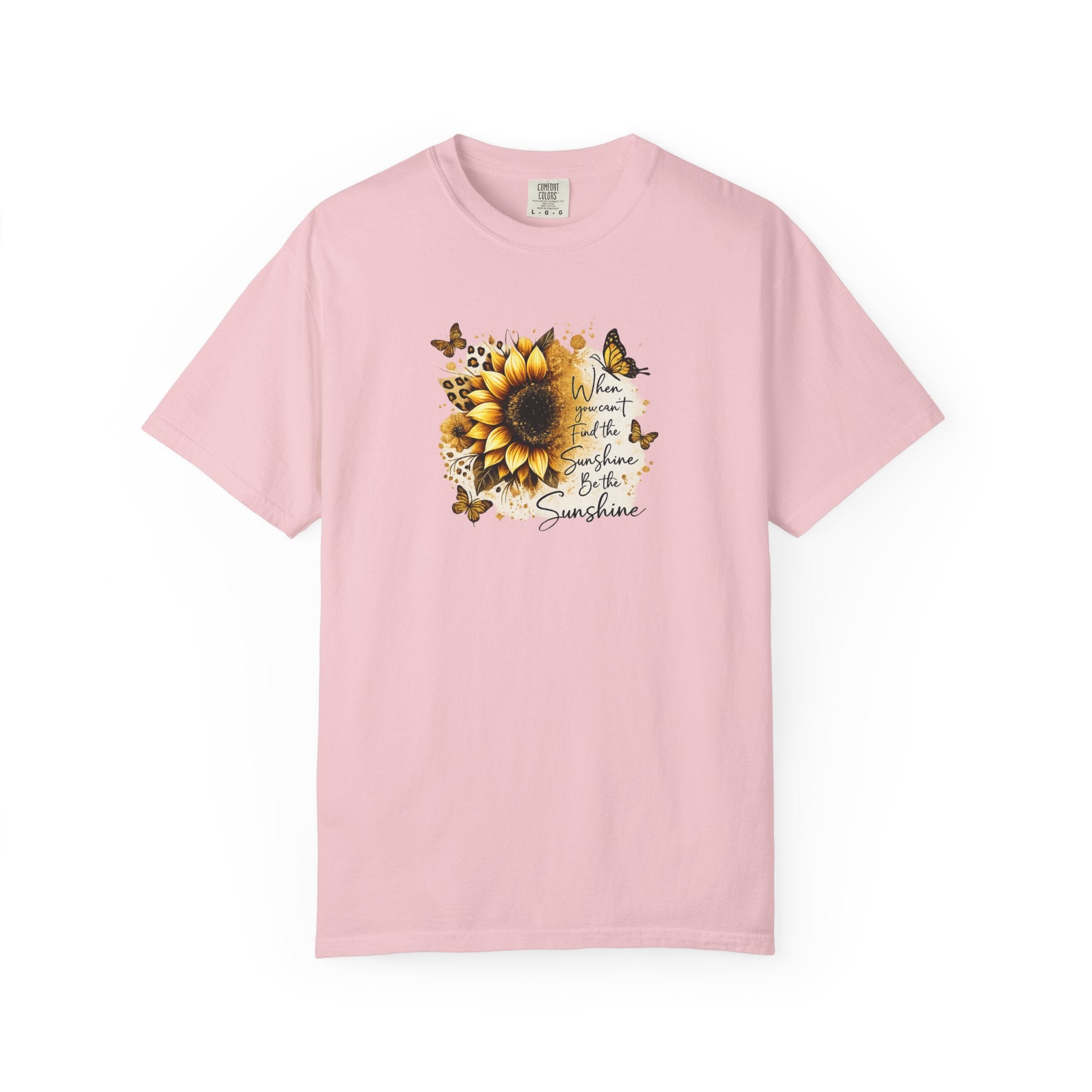 Sunflower & Butterflies T-Shirt — You Are My Sunshine Graphic Tee