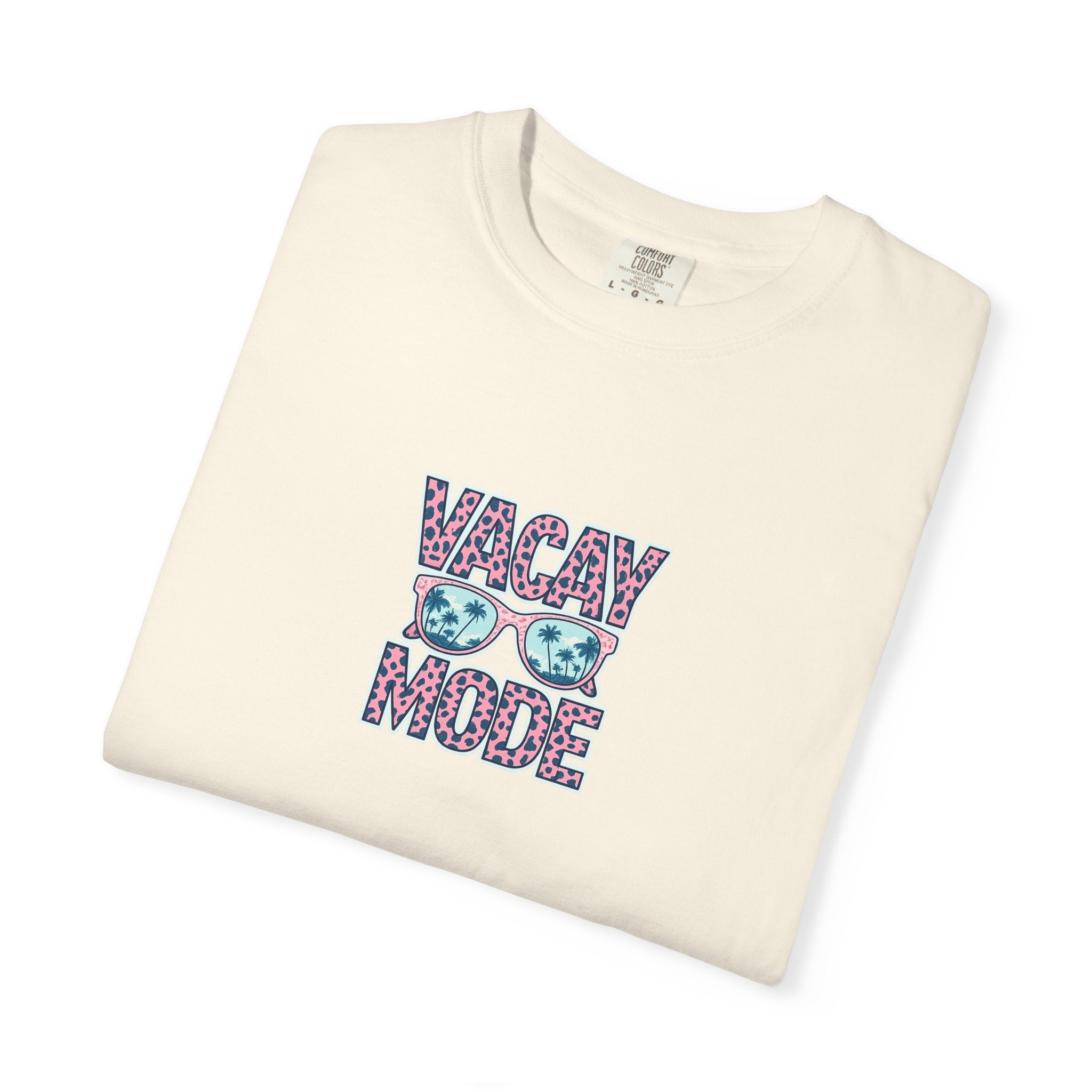 Vacay Mode T‑Shirt — Tropical Sunglasses Graphic Tee