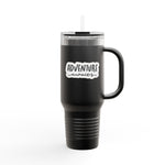 Load image into Gallery viewer, Insulated Travel Mug - &#39;Adventure Awaits&#39; - 40oz Adventure Gear for On-the-Go Enthusiasts
