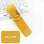 Load image into Gallery viewer, PU Leather Luggage Tag ID Holder Travel Label Accessory
