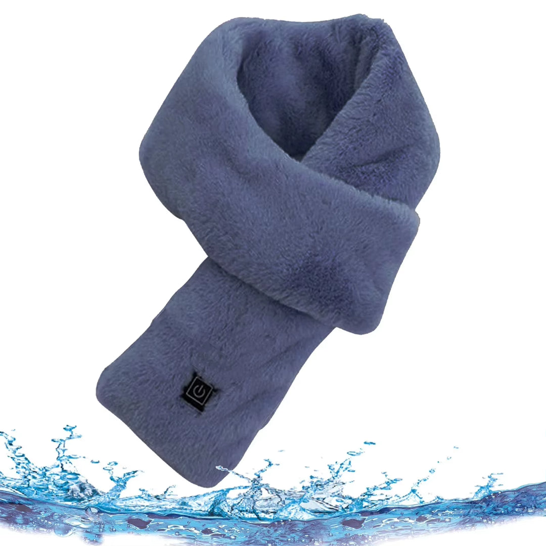 USB Rechargeable Winter Heating Scarf 3 Gears Washable Neck Cover