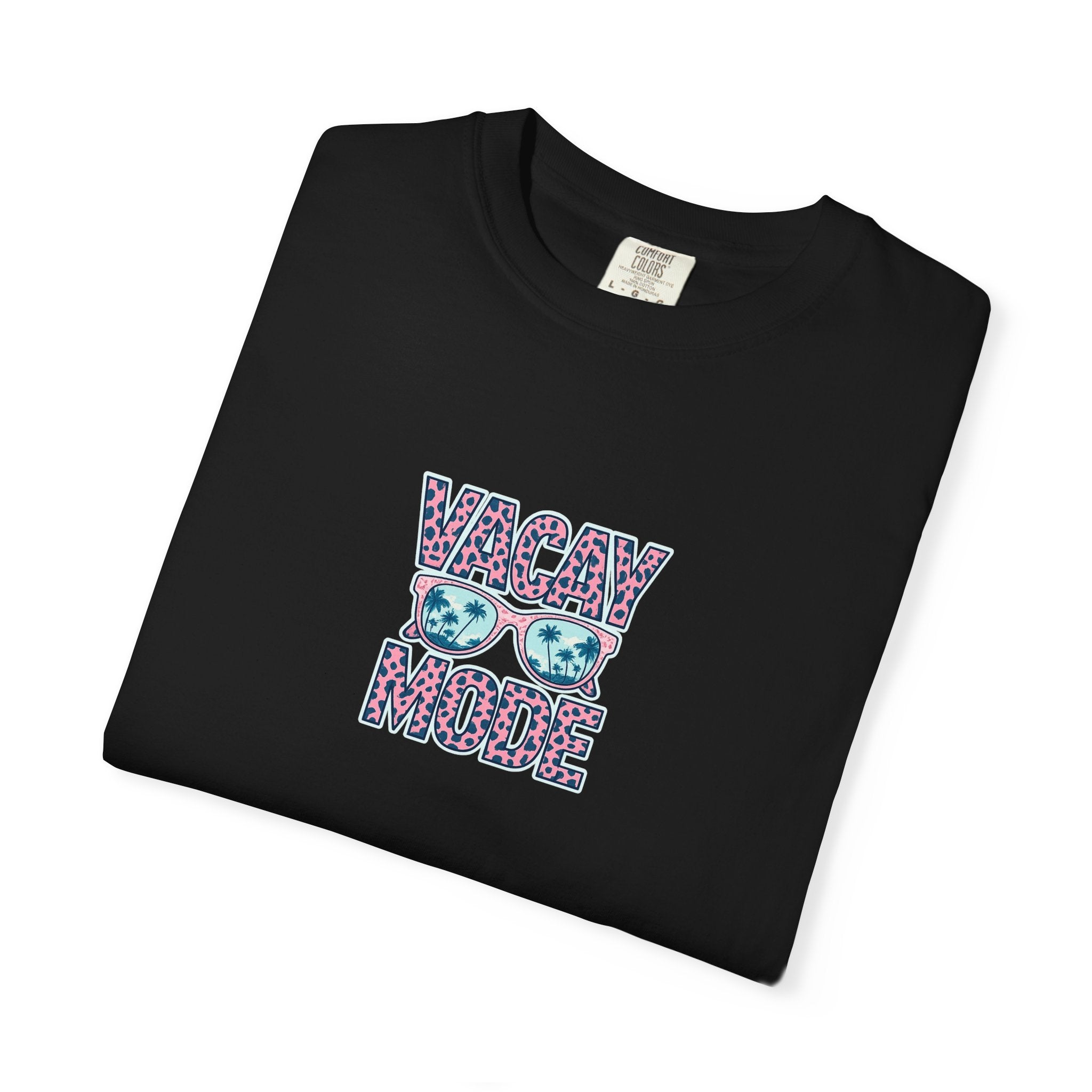 Vacay Mode T‑Shirt — Tropical Sunglasses Graphic Tee