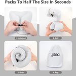 Load image into Gallery viewer, 2-In-1 Travel Neck Pillow, Advanced Neck Support for Long Flights - BonVoyage
