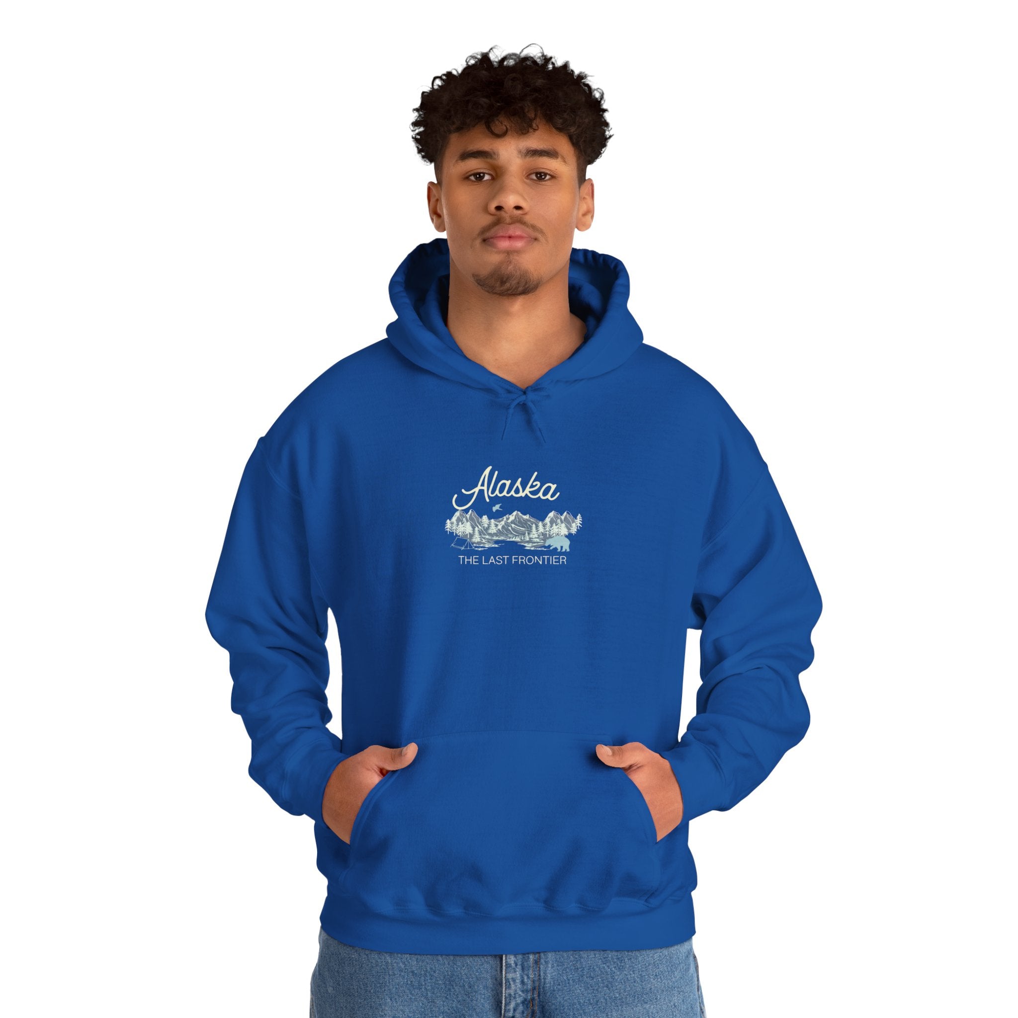 Alaska 'The Last Frontier' Mountain Hoodie