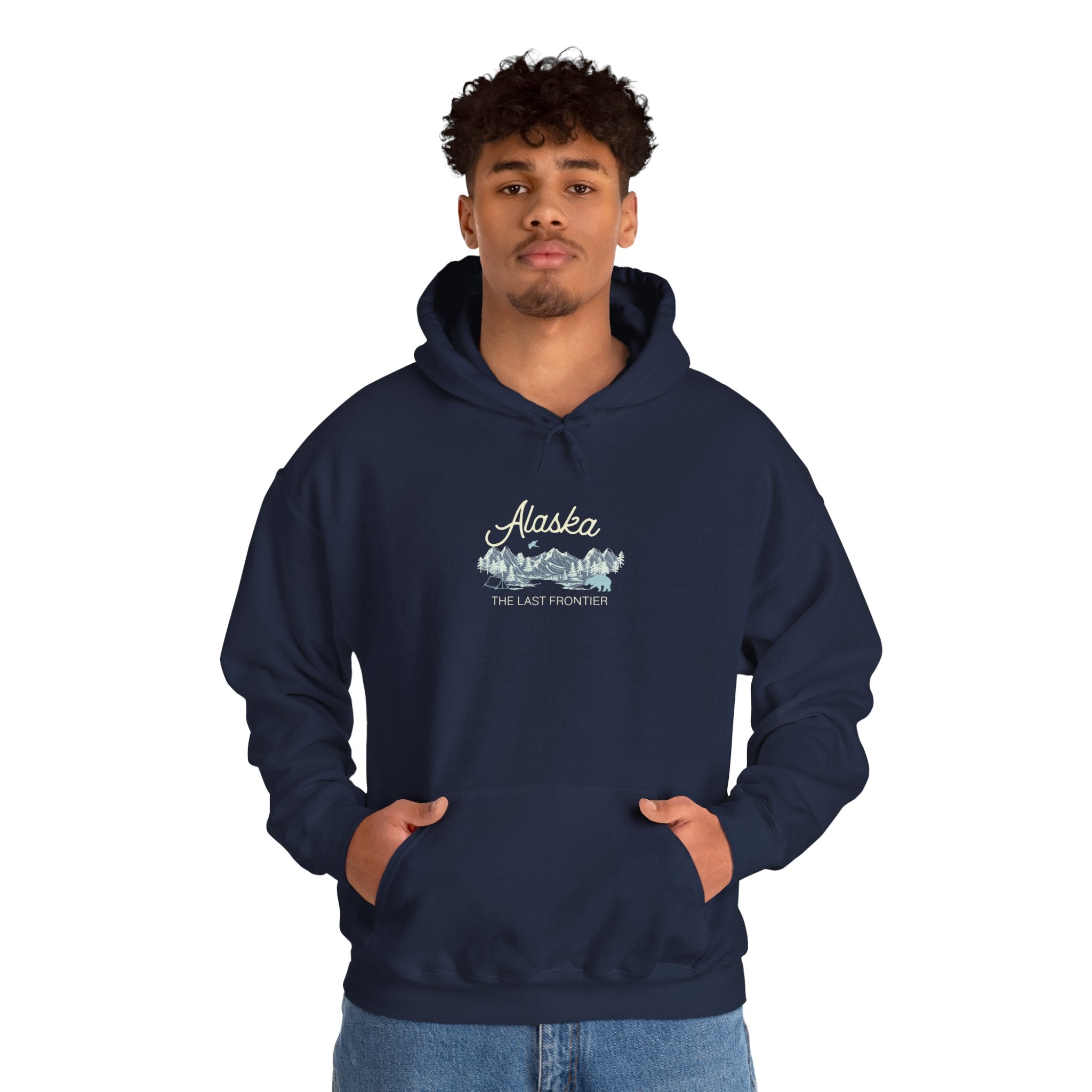 Alaska 'The Last Frontier' Mountain Hoodie