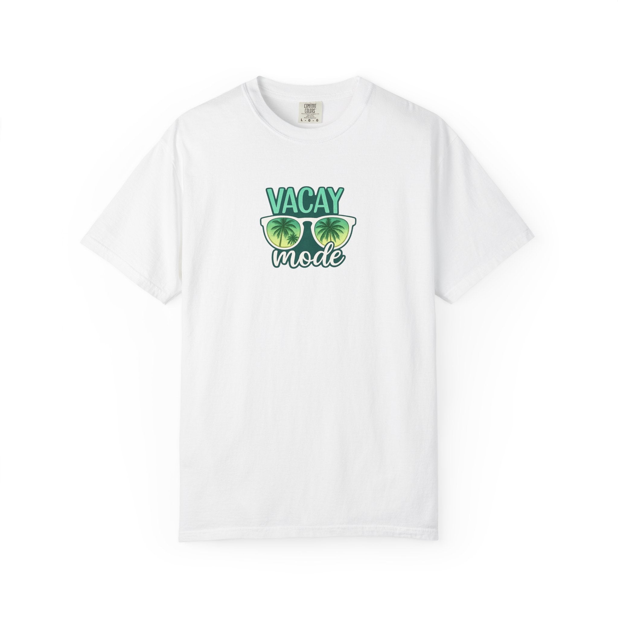 Vacay Mode T-Shirt — Tropical Sunglasses Vacation Tee