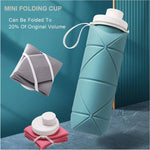 Load image into Gallery viewer, Foldable Travel Water Bottle - BonVoyage
